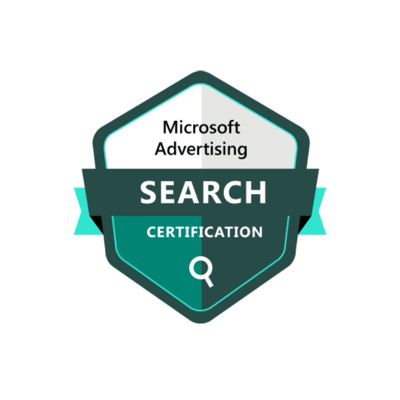Microsoft Advertising
Search Certification