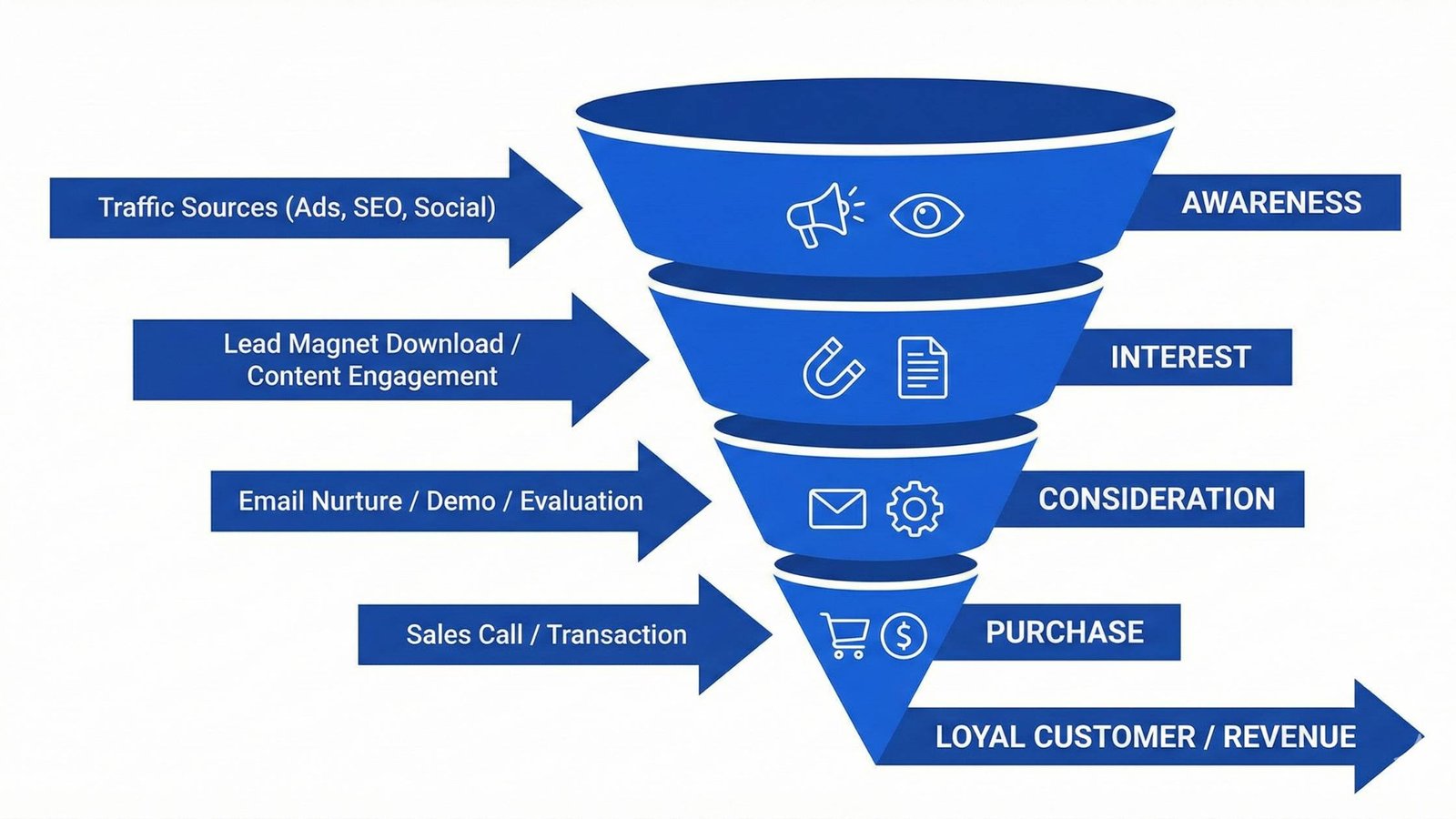 Sales funnel architecture audit