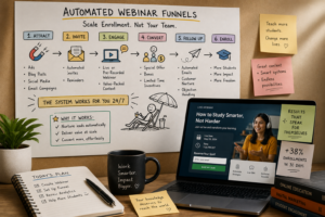 Automated Webinar Funnels for EdTech Platforms
