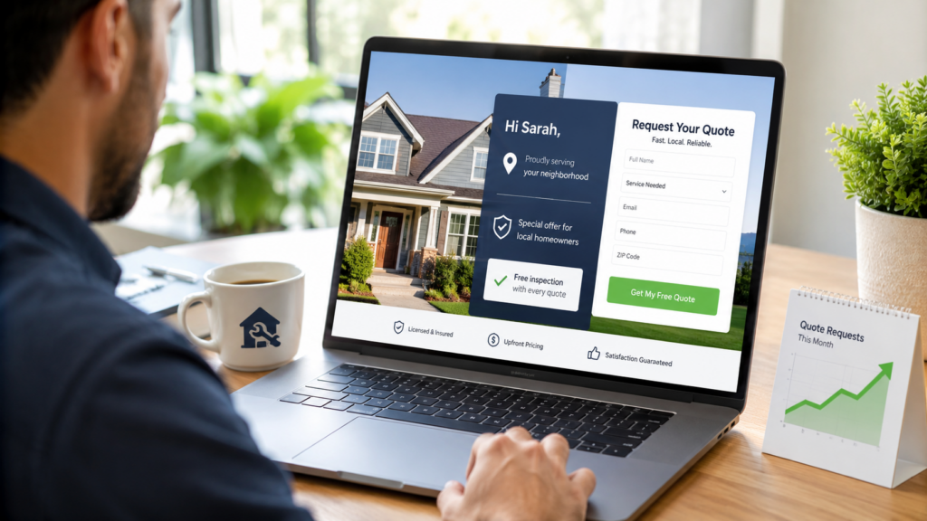 Landing Page Personalization