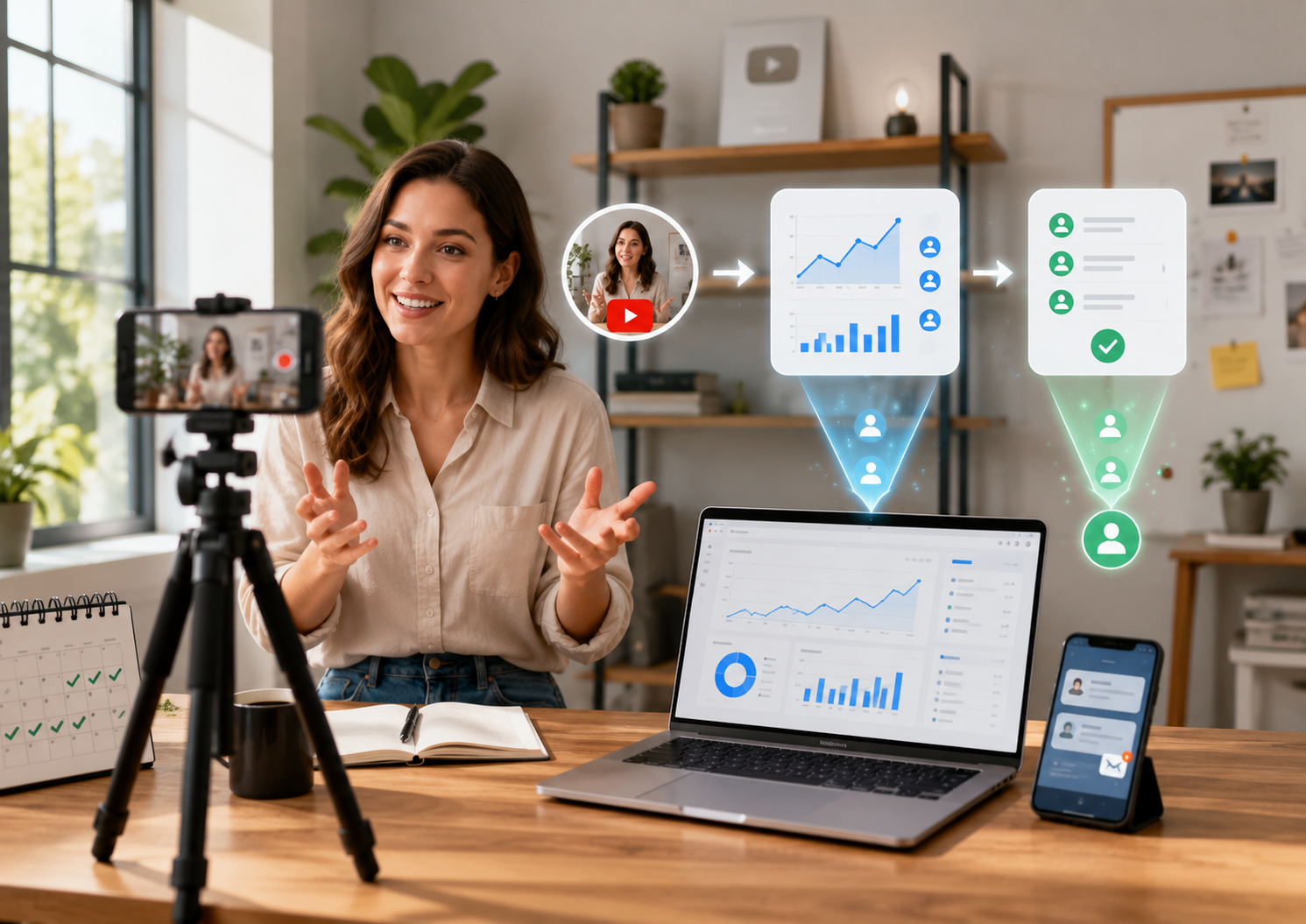 Can Ongoing Video Content and Smart Website Traffic Turn Into a Predictable Lead Generation Machine?